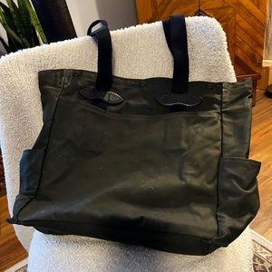 Filson diaper bag